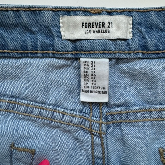 low rise jeans shorts - Picture 2 of 3